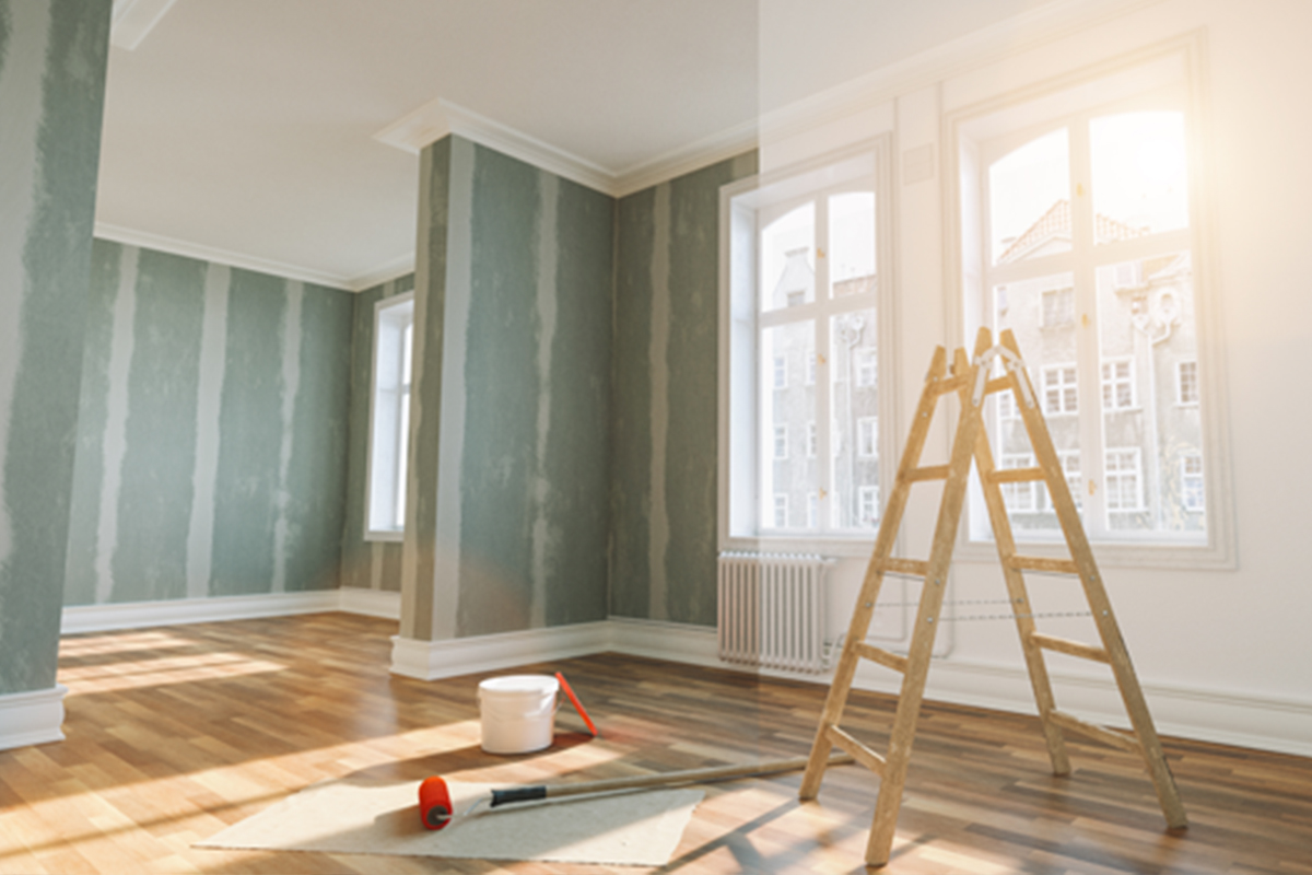 Travaux de peinture